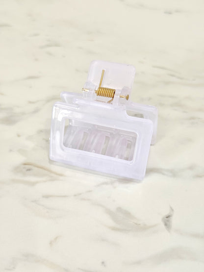 2” Very Light Lilac Purple Claw Hair Clip