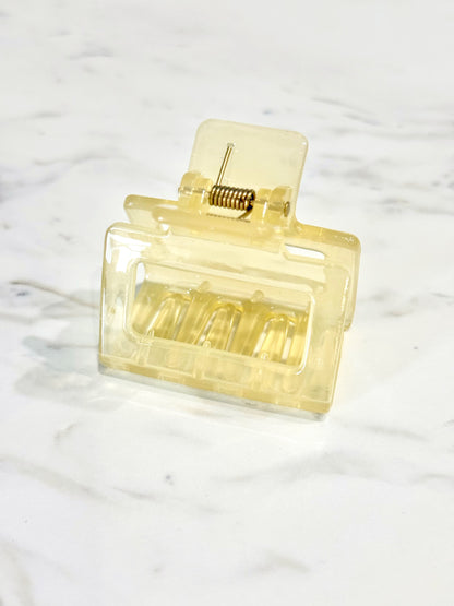 2” Gold Claw Hair Clip