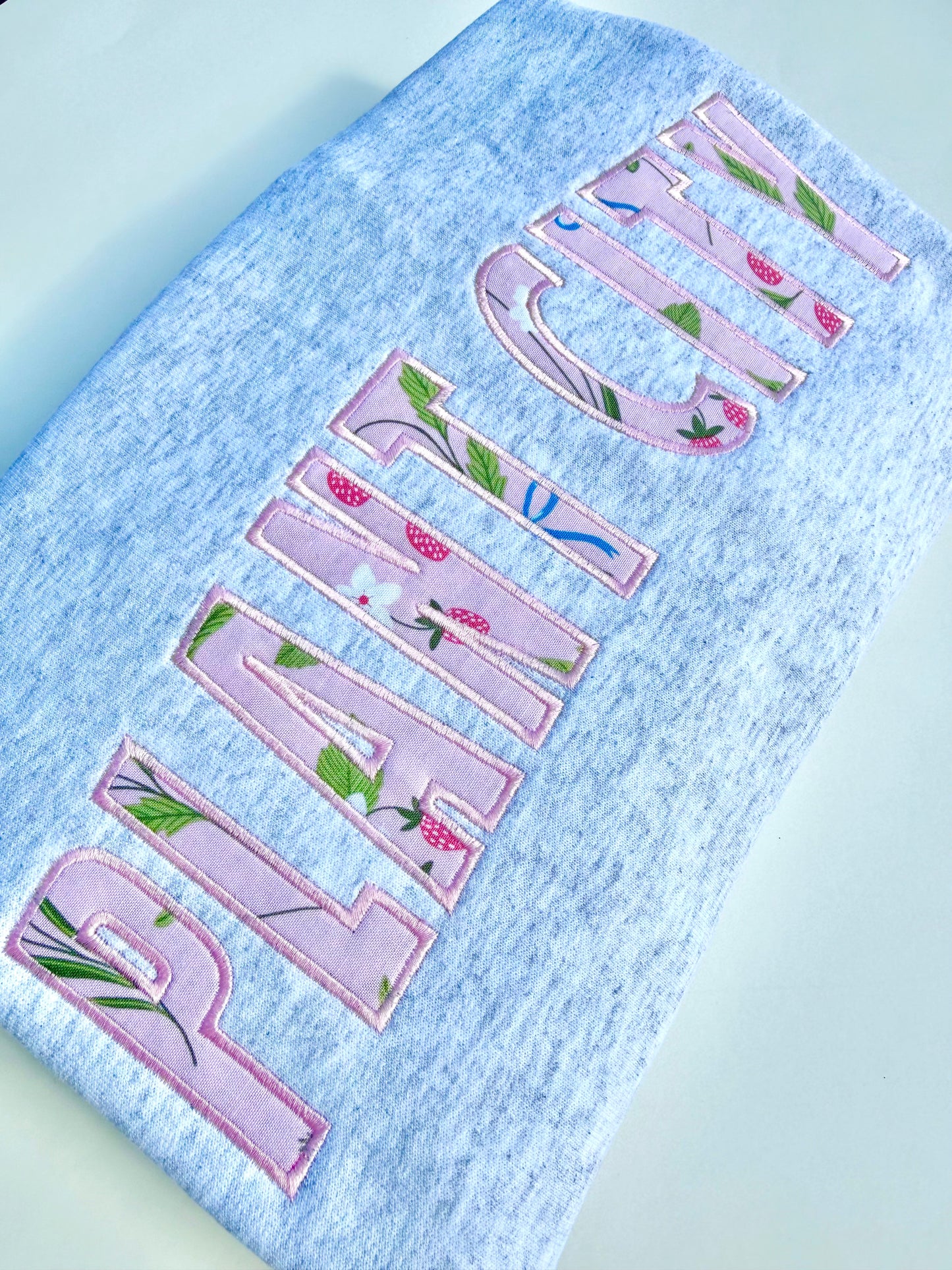 Embroidered Plant City Appliqué Sweatshirt