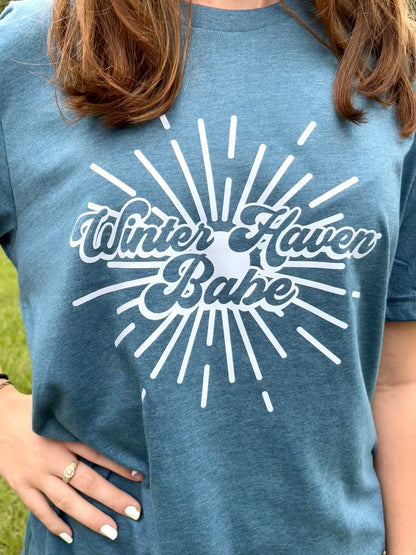 Winter Haven Babe Dark Teal T-Shirt